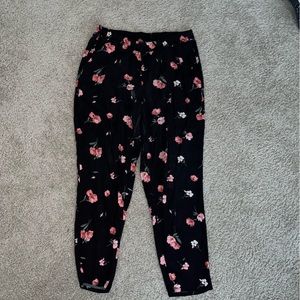 H&M Floral Dress Pants